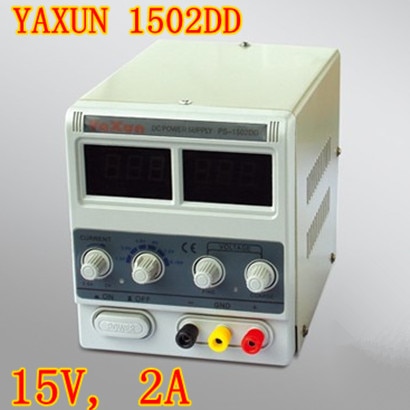 YAXUN 1502DD 15V 2A   DC   ġ LE..